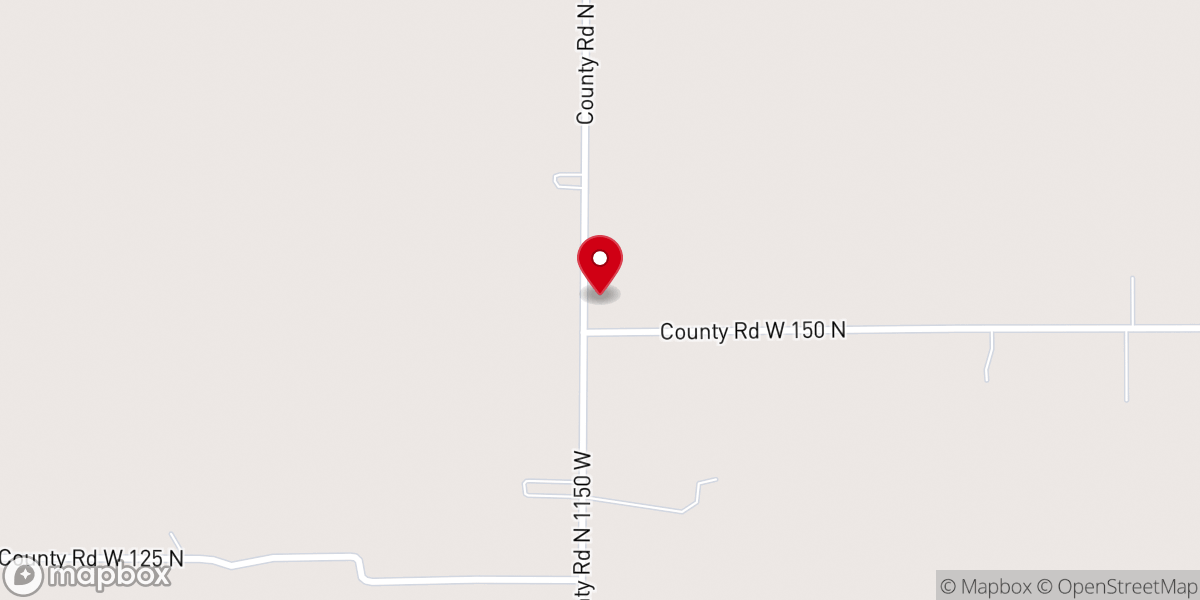 Map showing location of Howard Church