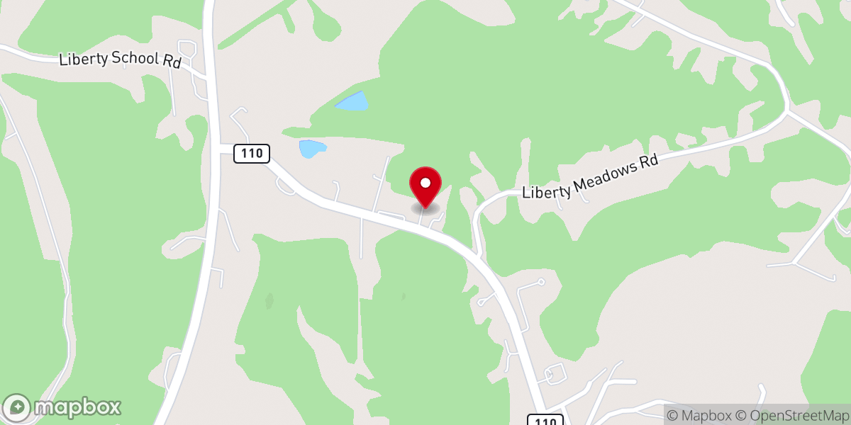 Map showing location of DeSoto Apostolic Pentacostal Church