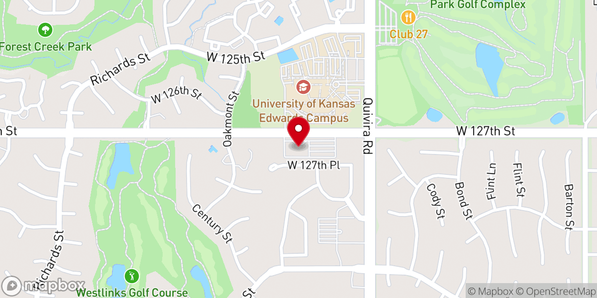 Map showing location of Impact Fellowship Church