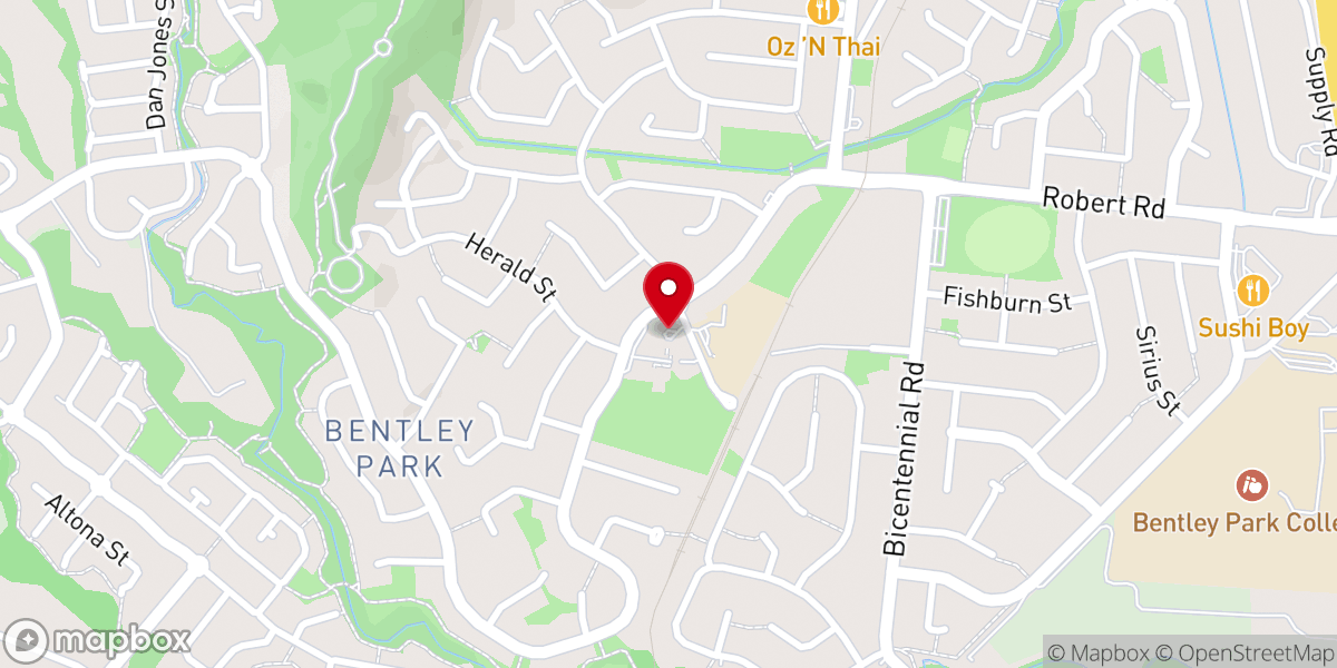 Map showing location of St Therese's Catholic Parish Edmonton