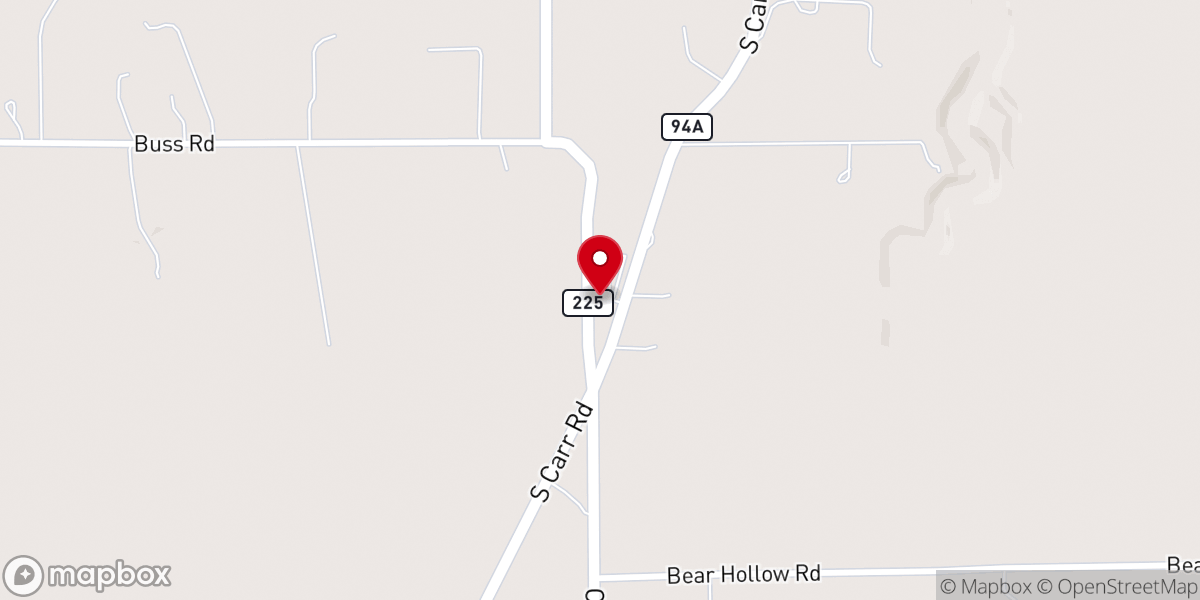Map showing location of Freedom Fellowship Church
