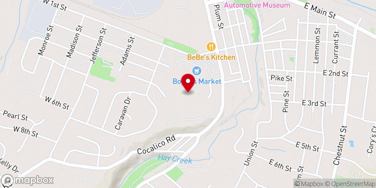 Map showing location of Birdsboro Christian Preschool