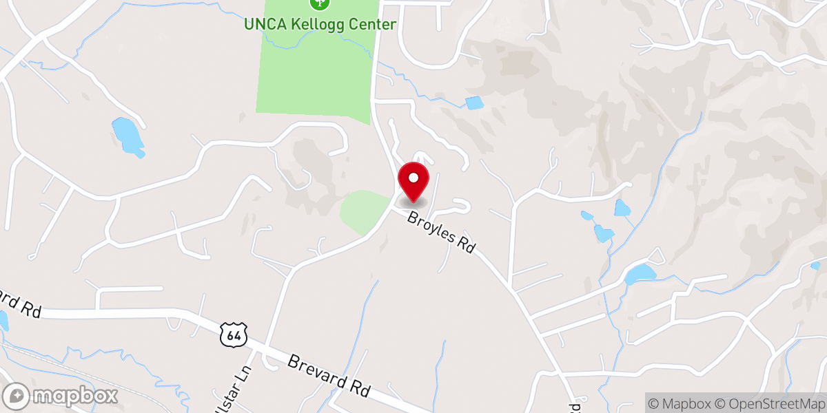 Map showing location of Camp Ground Church
