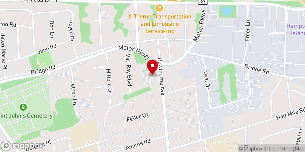 Map showing location of Lighthouse Tabernacle Church of God