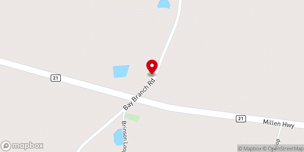 Map showing location of Saint Joseph's Catholic Church
