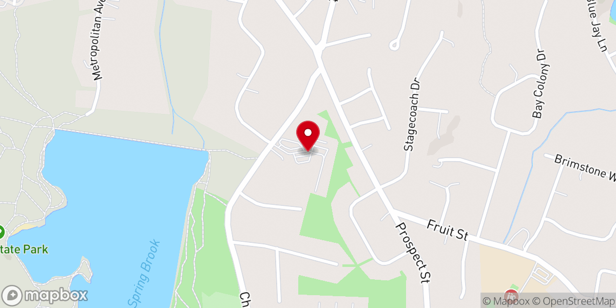 Map showing location of Chestnut Place