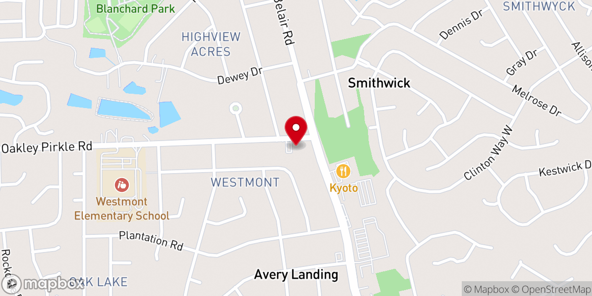 Map showing location of Martinez Church Of Christ
