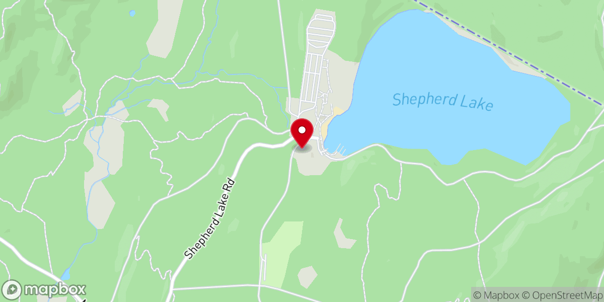 Map showing location of St. Luke's Chapel