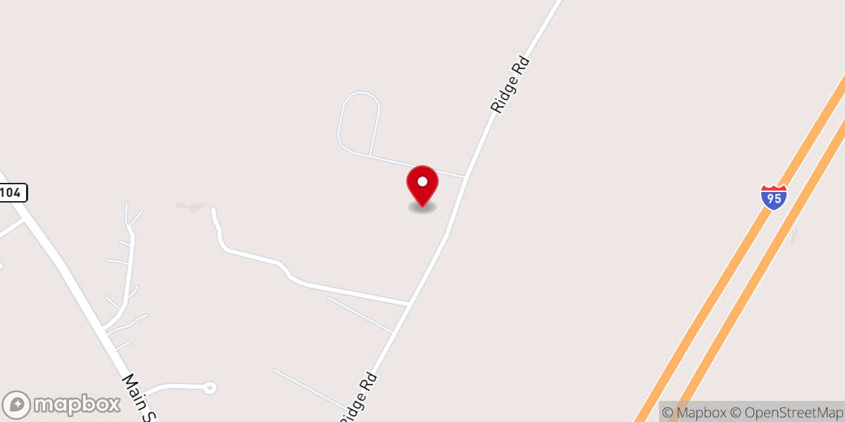 Map showing location of Waterville Seventh-day Adventist Church