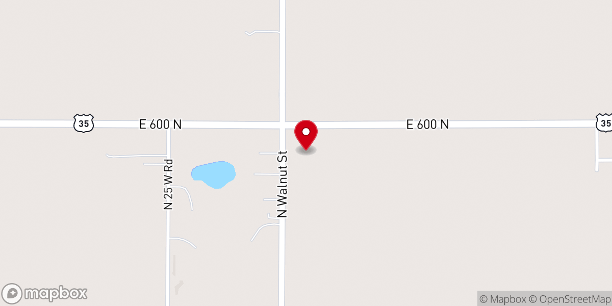 Map showing location of The Gathering, Warehouse