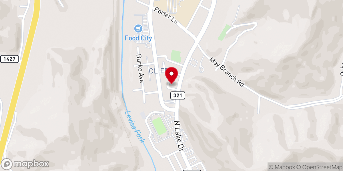 Map showing location of Dairy Queen Grill & Chill