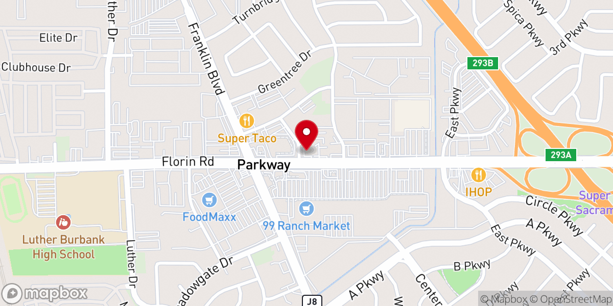 Map showing location of Elevate Life Church