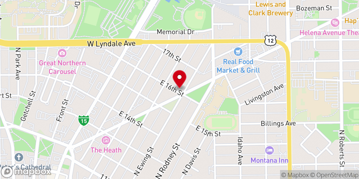 Map showing location of King's Cross Church