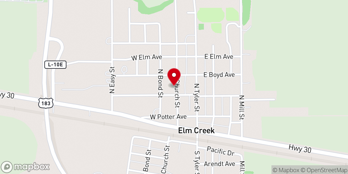 Map showing location of Immaculate Conception Catholic Education Center