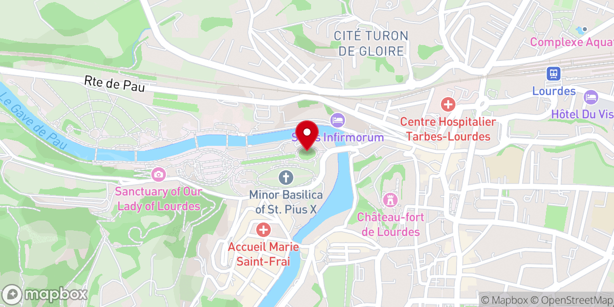 Map showing location of Calvaire des Bretons