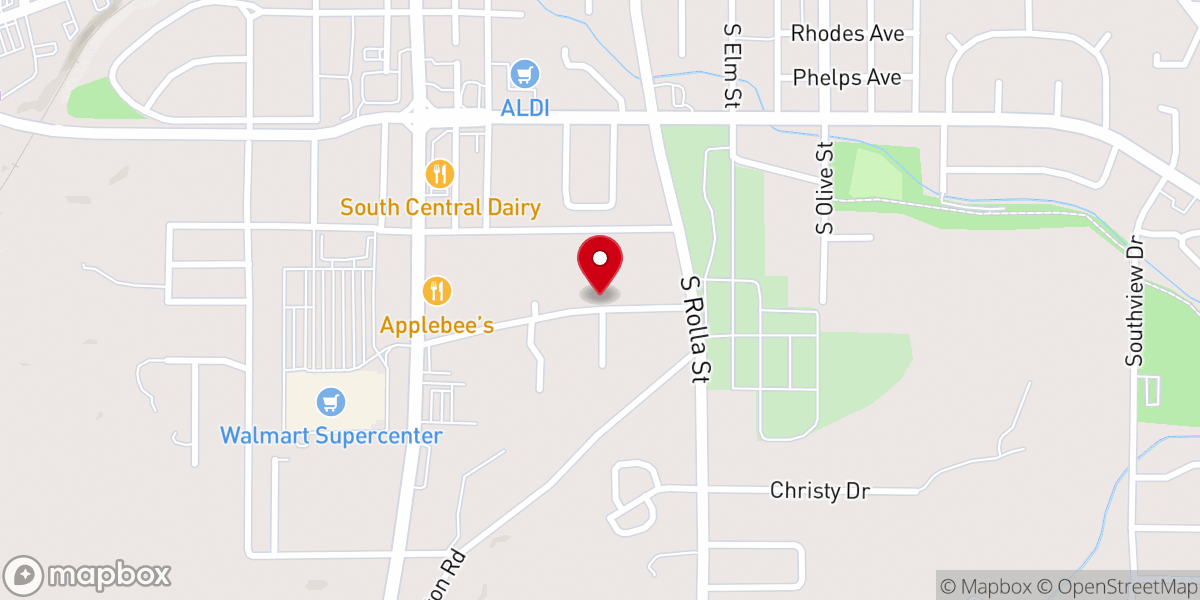 Map showing location of Fort Wyman Baptist Church