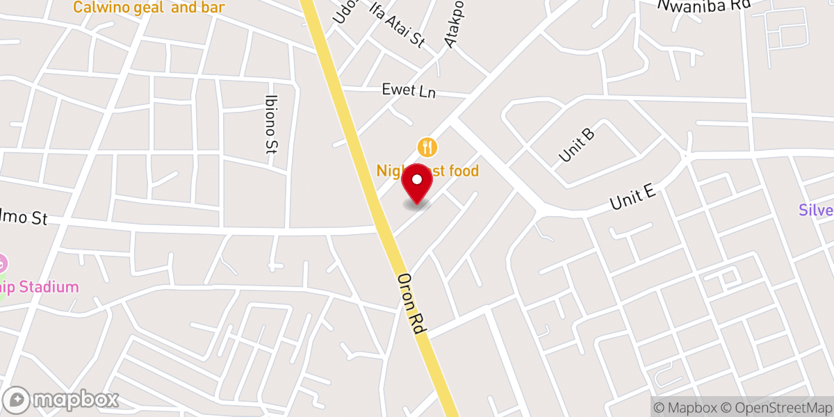 Map showing location of St Anthony's Parish