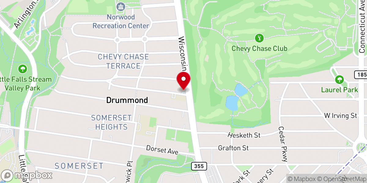 Map showing location of Exclusively Entertainment