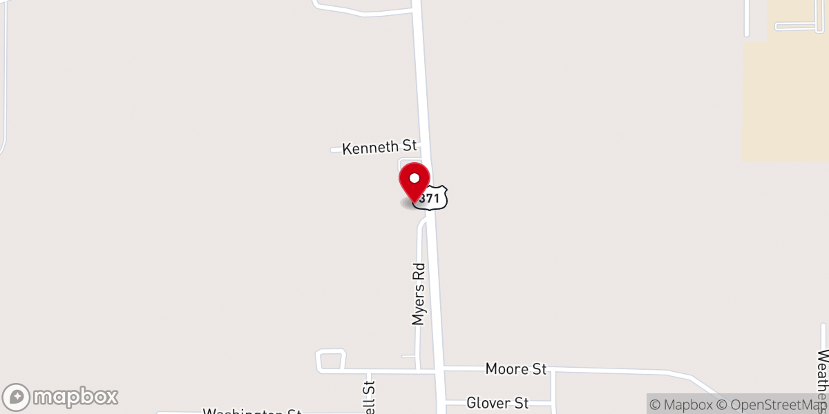 Map showing location of Fizer Memorial Church of God