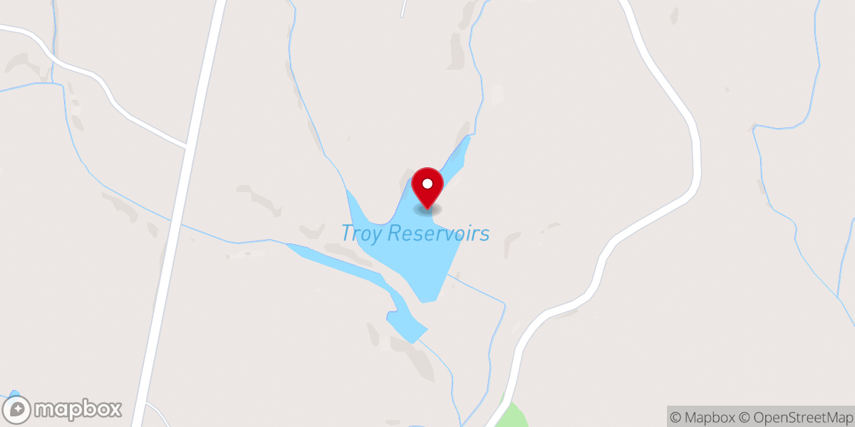 Map showing location of Roy J. Maness Nature Preserve