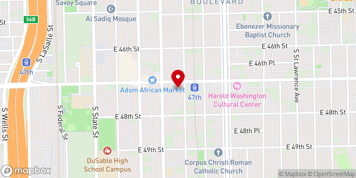 Map showing location of PCH Ministries Inc