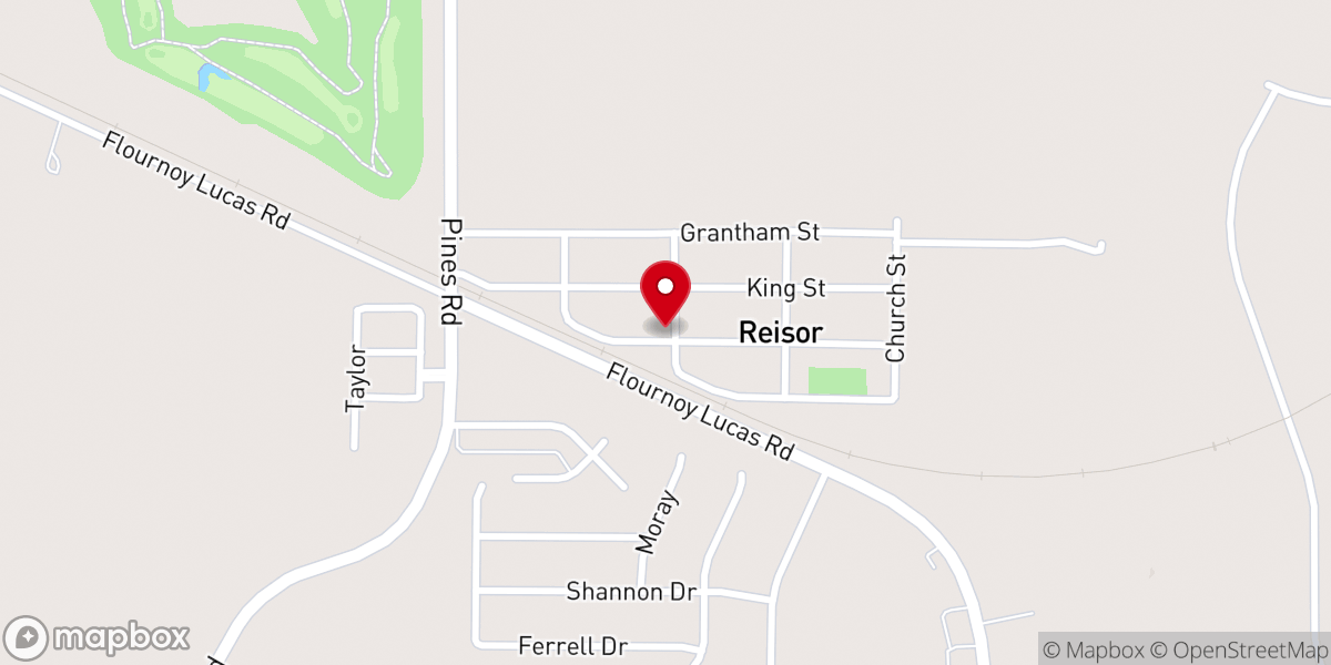 Map showing location of Christ Sanctified and Holiness Church