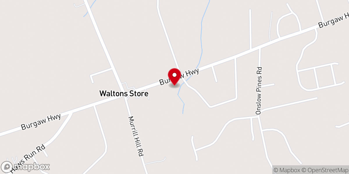 Map showing location of Sovereign Grace Baptist Church