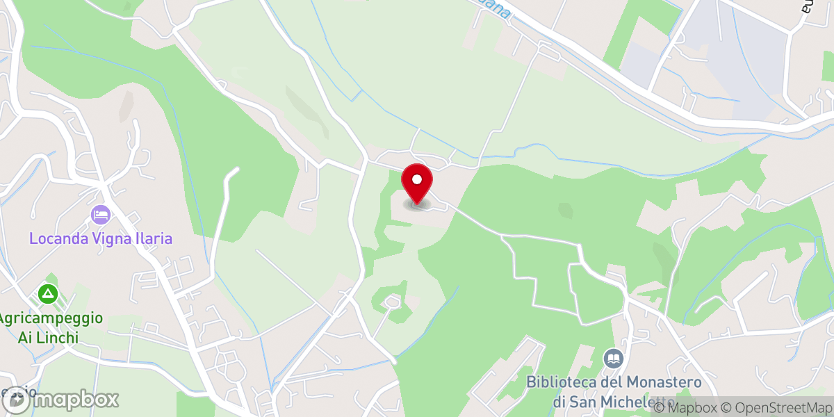 Map showing location of Monastero Regina Carmeli delle Carmelitane Scalze