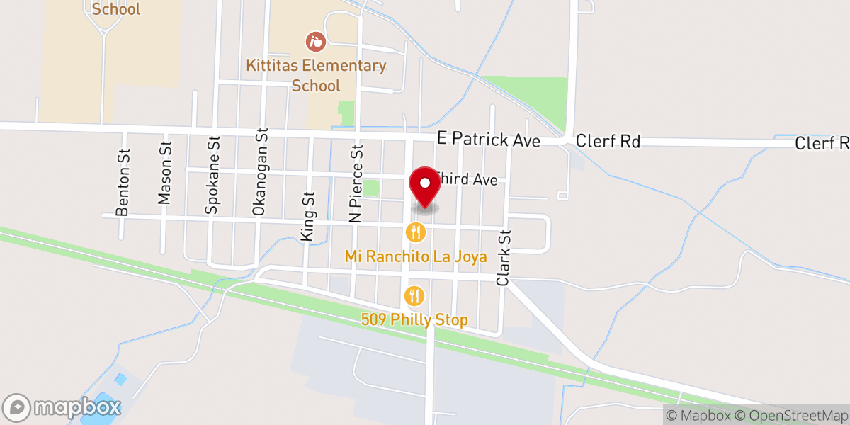 Map showing location of New Life Assembly Church
