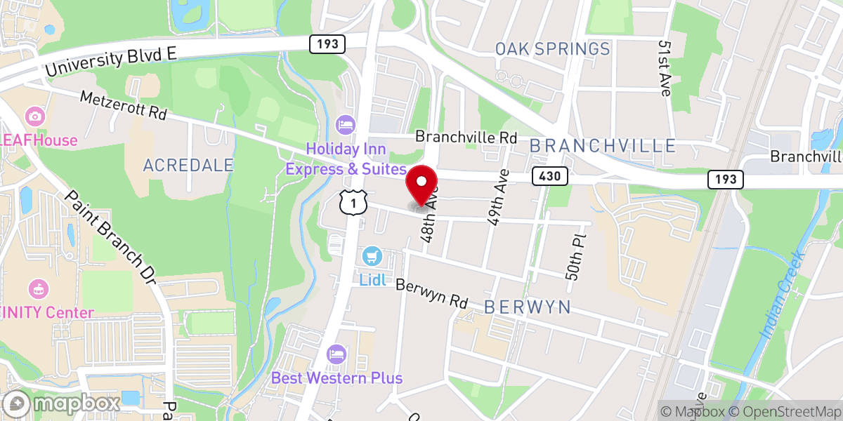 Map showing location of Rice Memorial Church of God
