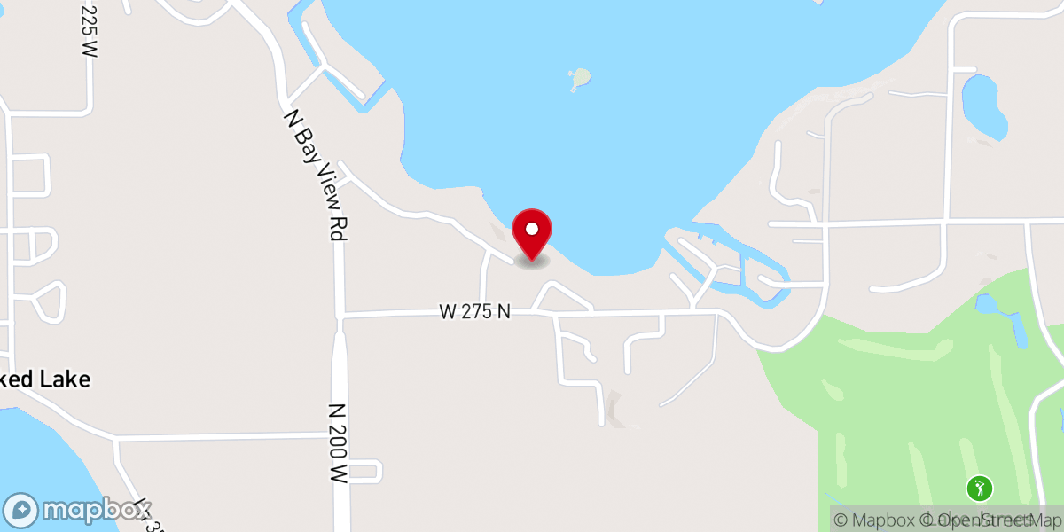 Map showing location of Lake James Christian Camp And Retreat Center
