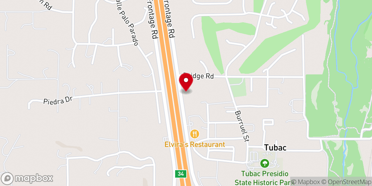 Map showing location of St Ann's Parish Offices