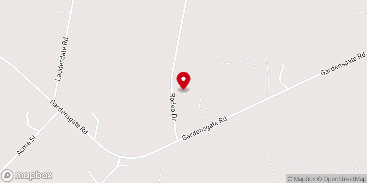 Map showing location of Anointed Light Church