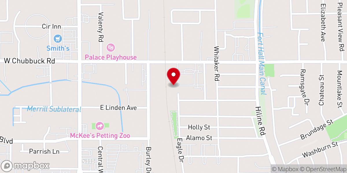 Map showing location of The Hive Venue