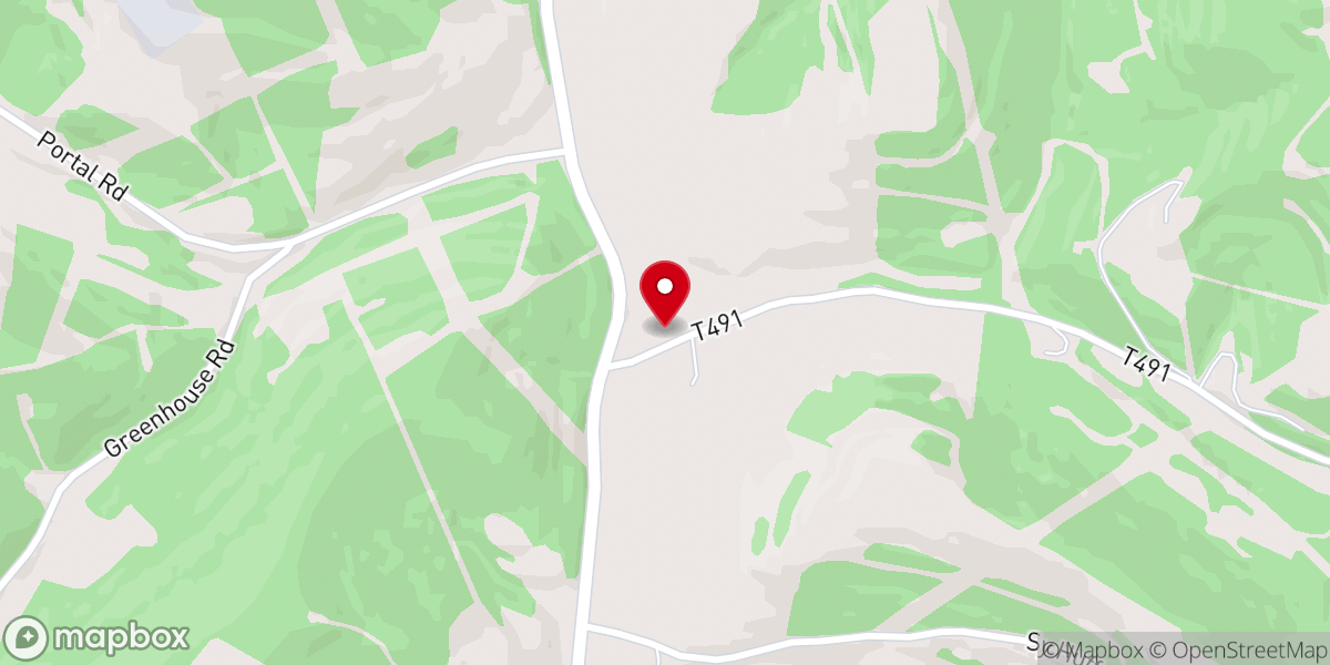 Map showing location of Valley View Farm