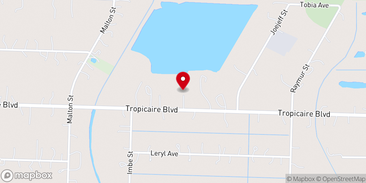 Map showing location of Light the Window Inc