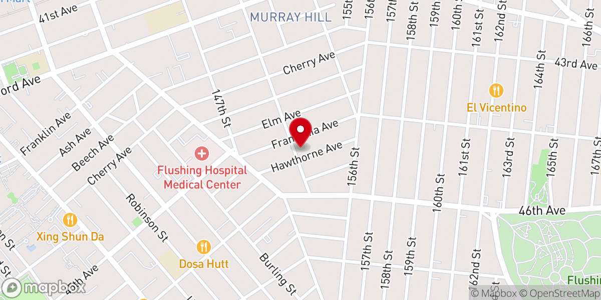 Map showing location of The Salt Church of New York Inc