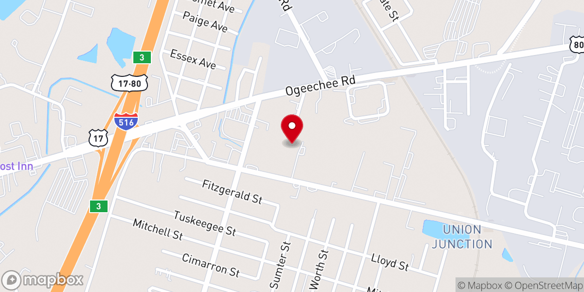 Map showing location of Akoma House Ministries Inc