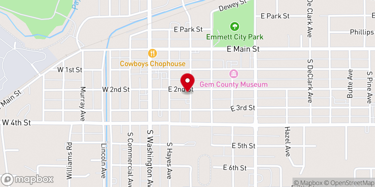 Map showing location of The Word Church