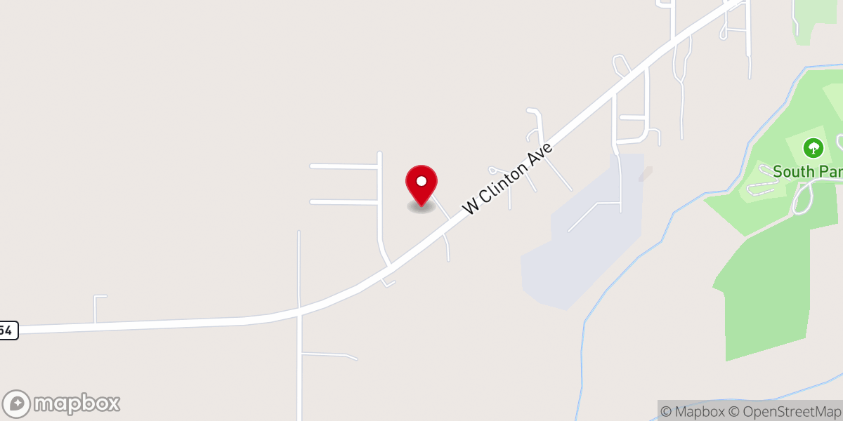 Map showing location of Trinity Community Fellowship