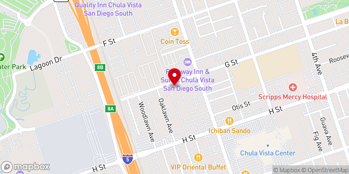 Map showing location of AcZion Community Church