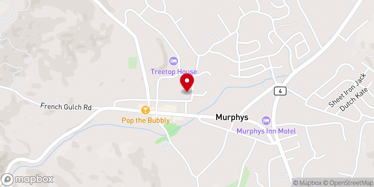 Map showing location of Murphys Events & Catering