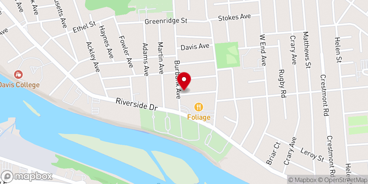 Map showing location of Community of Christ