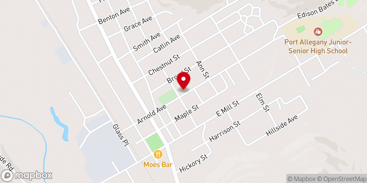 Map showing location of St Gabriel's Church