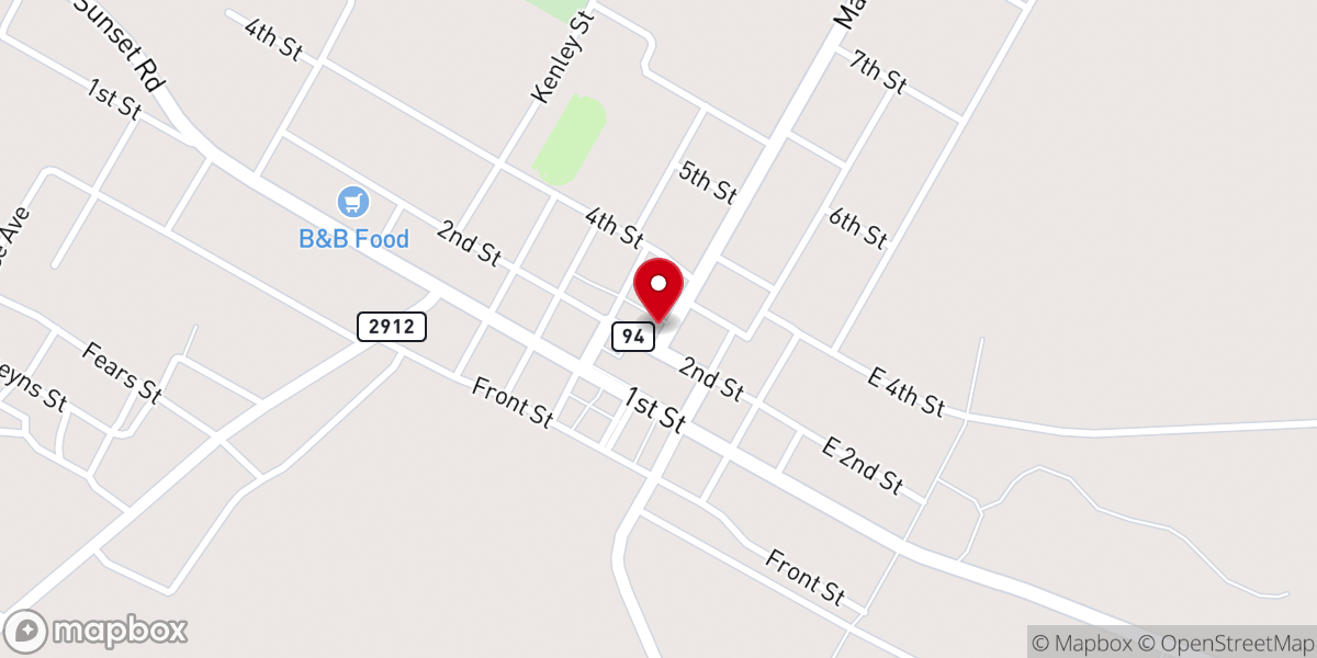 Map showing location of Ladies In Action