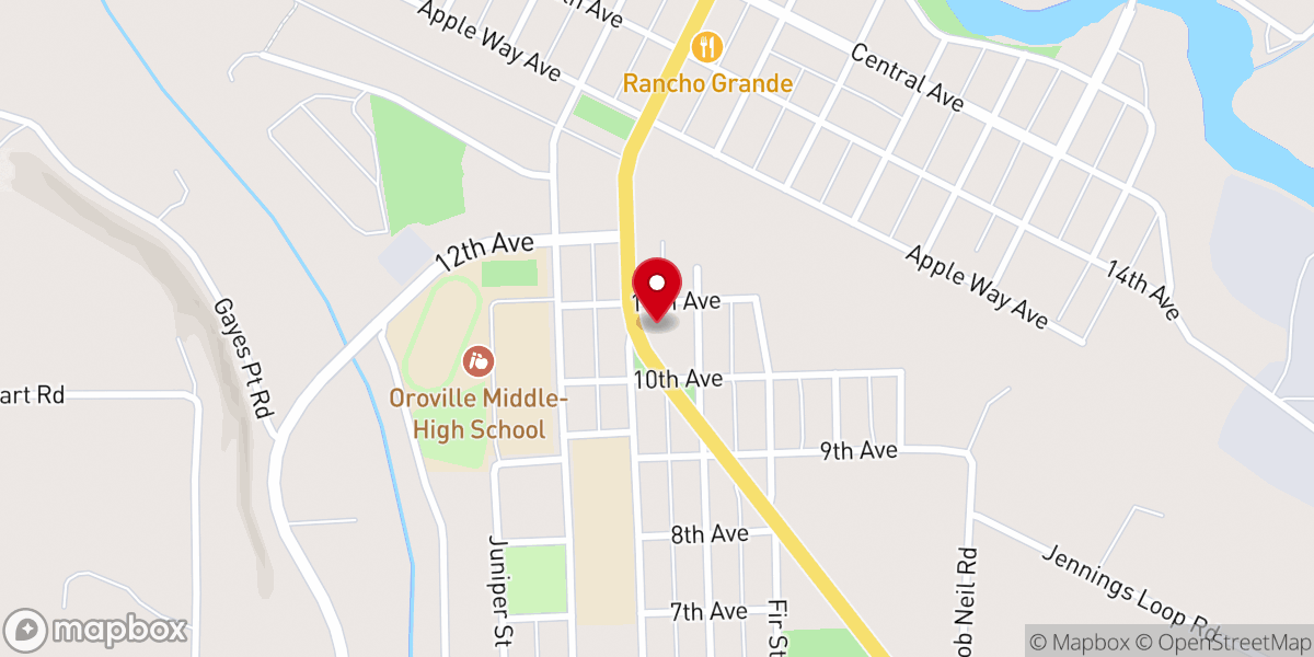 Map showing location of Ruth's House of Hope
