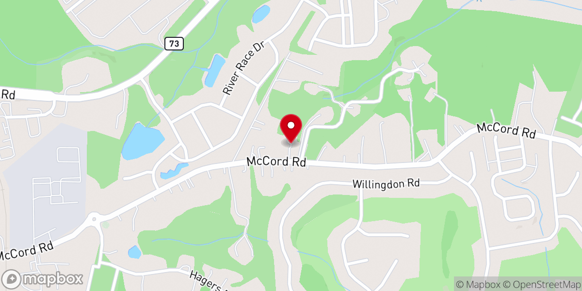 Map showing location of Excellence Church