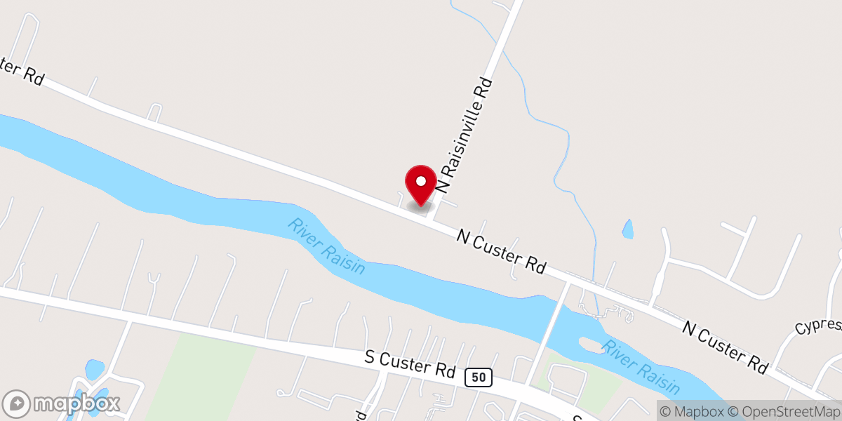 Map showing location of Bethel Apostolic Church