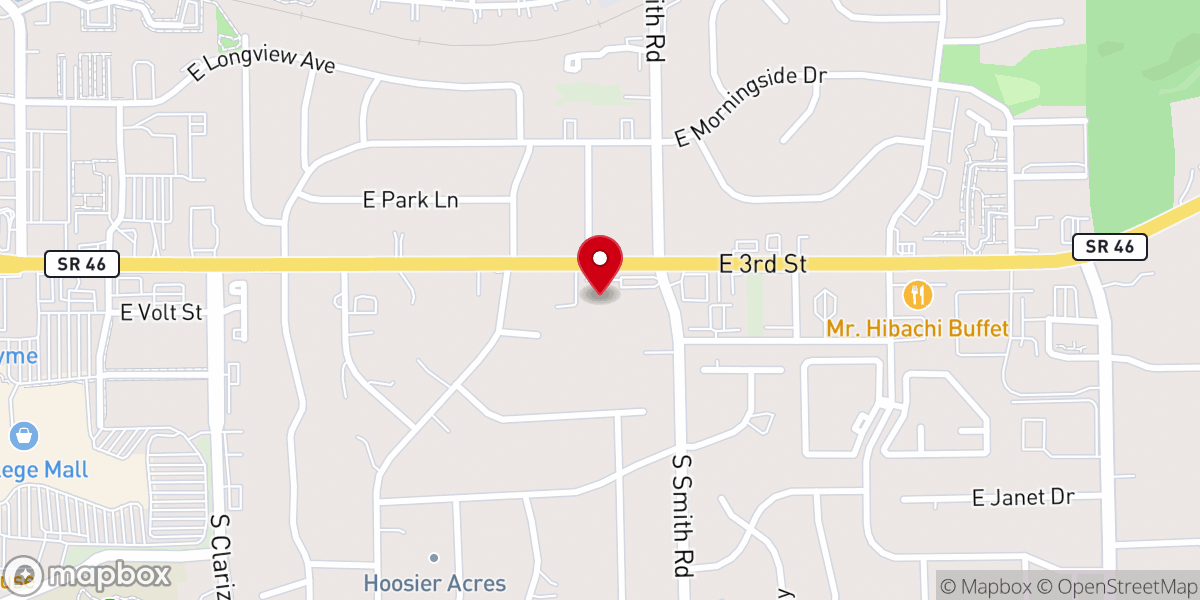 Map showing location of Temple Shir Tikvah