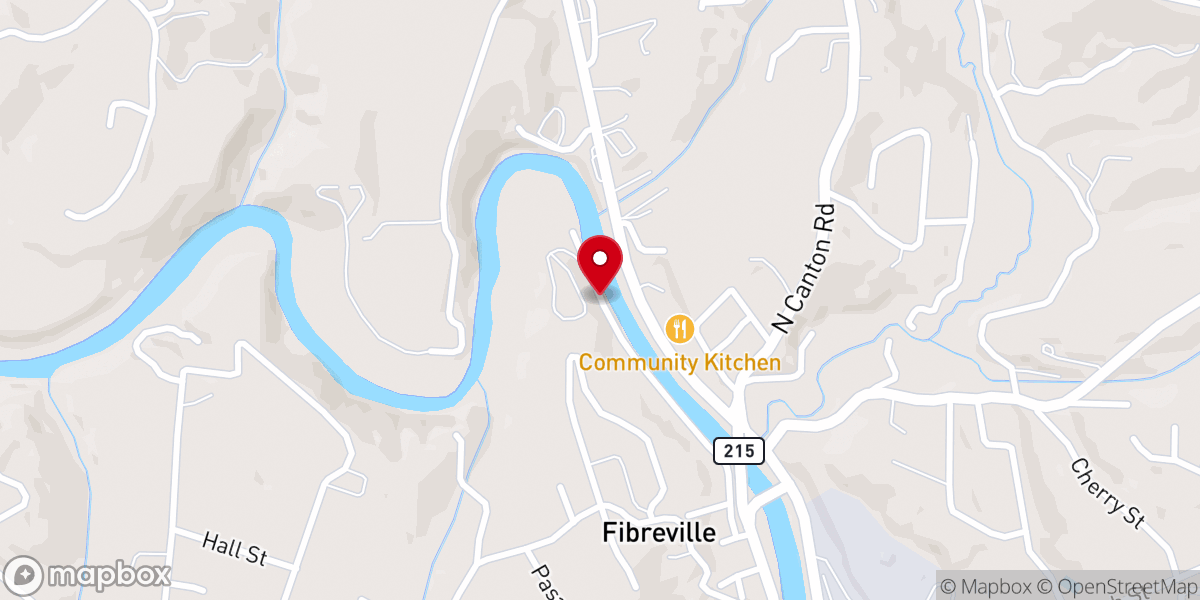 Map showing location of Pinnacle Church